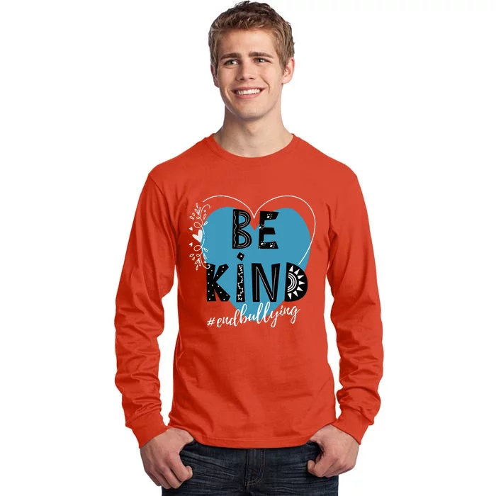 Unity Day Orange Anti Bullying Prevention Kindness Be Kind Tall Long Sleeve T-Shirt