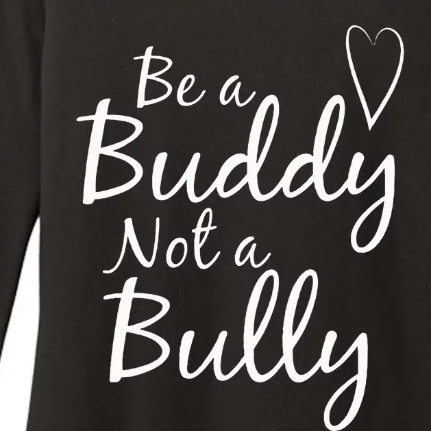 UNITY DAY Orange Be A Buddy Not A Bully Anti Bullying Womens CVC Long Sleeve Shirt