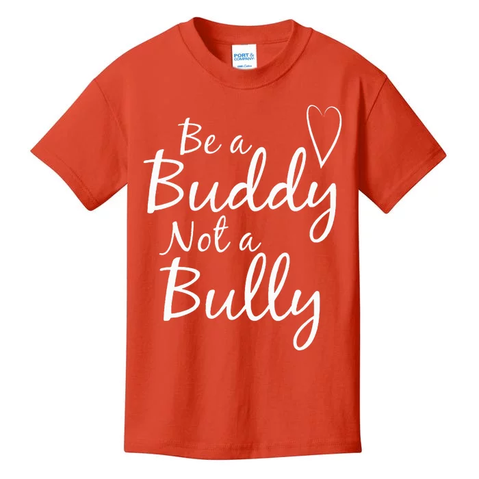 UNITY DAY Orange Be A Buddy Not A Bully Anti Bullying Kids T-Shirt