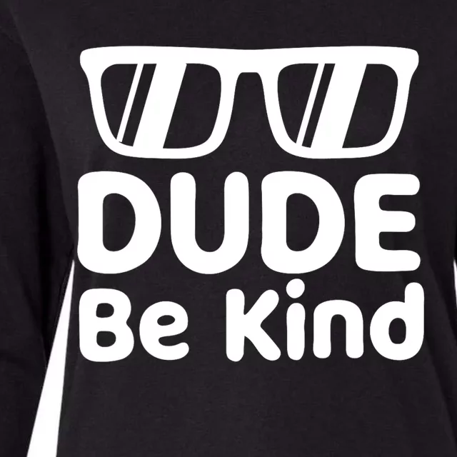 Unity Day Orange 2024 For Dude Be Kind Womens Cotton Relaxed Long Sleeve T-Shirt