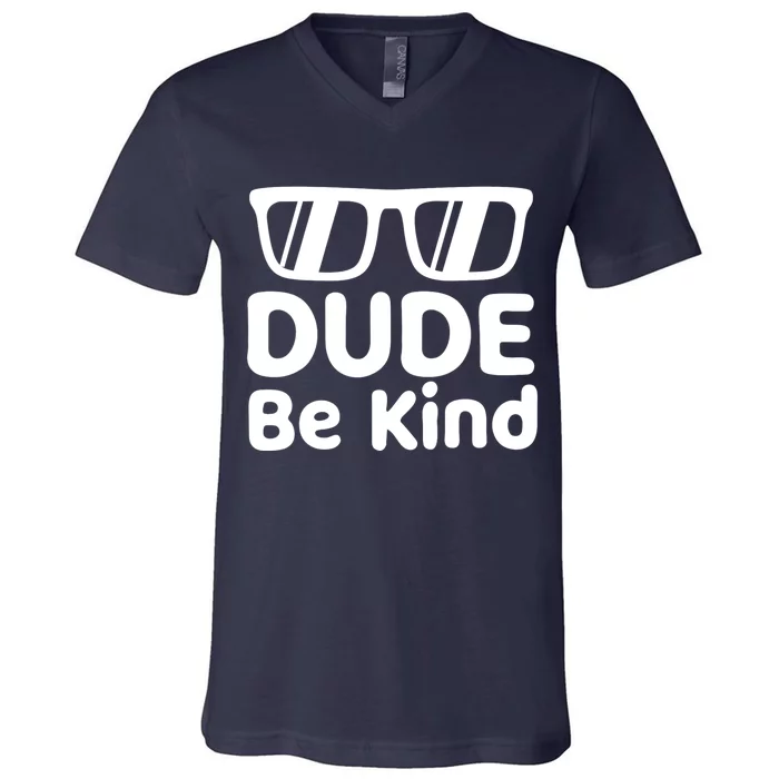 Unity Day Orange 2024 For Dude Be Kind V-Neck T-Shirt