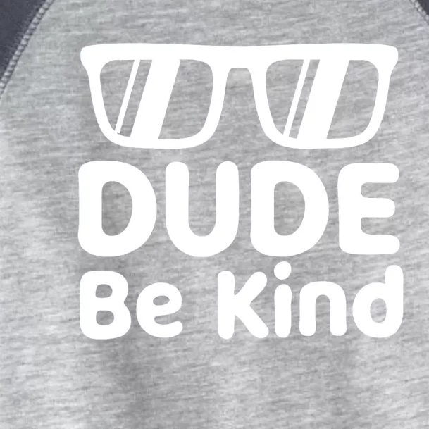 Unity Day Orange 2024 For Dude Be Kind Toddler Fine Jersey T-Shirt