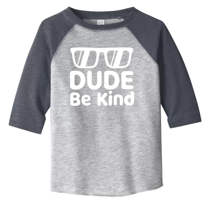 Unity Day Orange 2024 For Dude Be Kind Toddler Fine Jersey T-Shirt