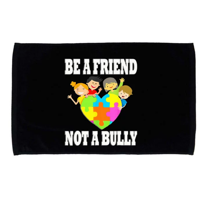 Unity Day Orange Anti Bullying Be A Friend Not A Bully Microfiber Hand Towel