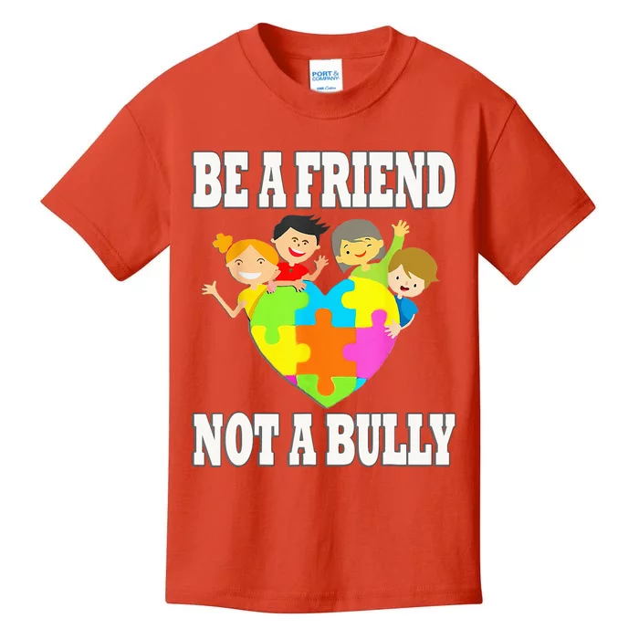 Unity Day Orange Anti Bullying Be A Friend Not A Bully Kids T-Shirt