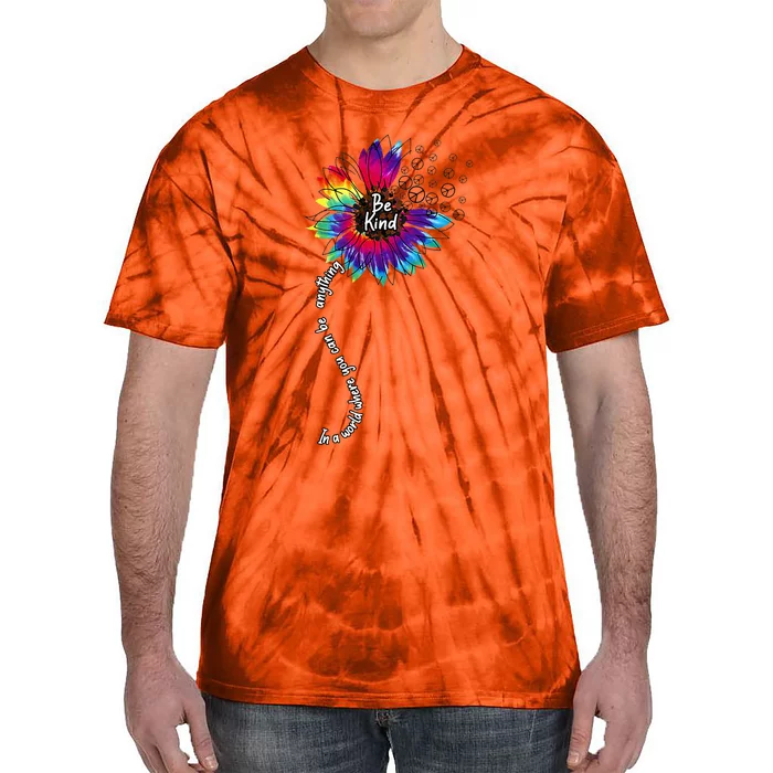 UNITY DAY Orange Anti Bullying Be Kind Kindness Matter Tie-Dye T-Shirt