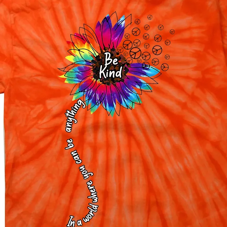 UNITY DAY Orange Anti Bullying Be Kind Kindness Matter Tie-Dye T-Shirt