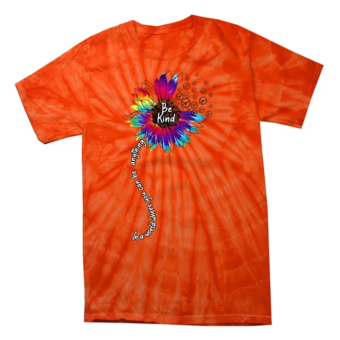 UNITY DAY Orange Anti Bullying Be Kind Kindness Matter Tie-Dye T-Shirt