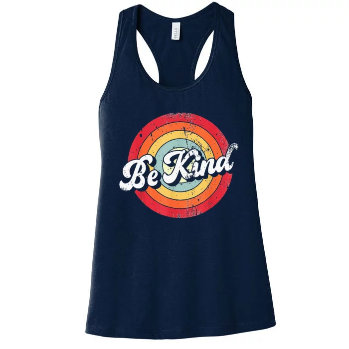 Unity Day Orange Teacher Kindness Antibulliyng Be Kind Women's Racerback Tank