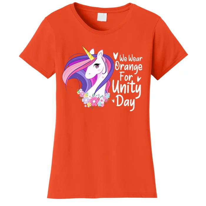 Unity Day Orange We Wear Orange For Unity Day Unicron Women's T-Shirt