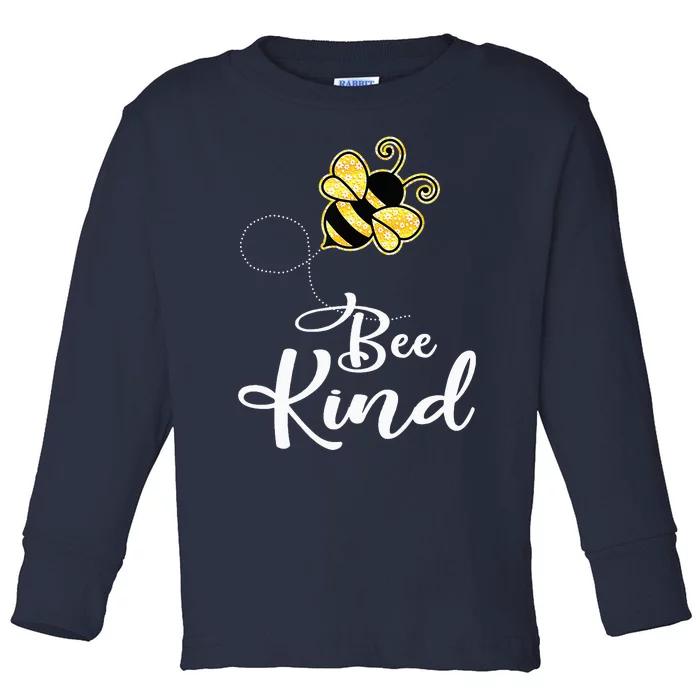 UNITY DAY Orange Anti Bullying Bee Kind Gifts Be Kind Toddler Long Sleeve Shirt