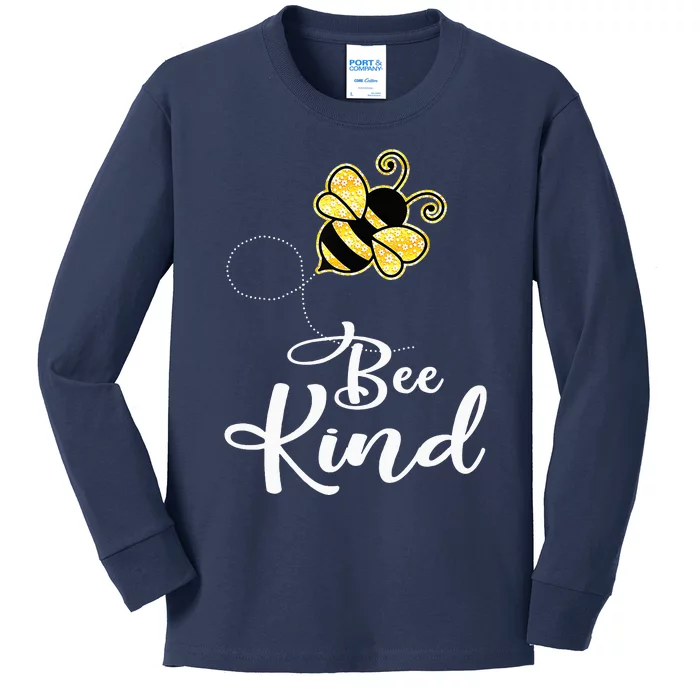 UNITY DAY Orange Anti Bullying Bee Kind Gifts Be Kind Kids Long Sleeve Shirt