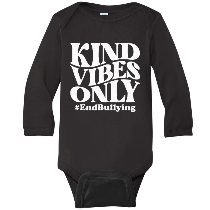 Unity Day Orange Anti Bullying Awareness Baby Long Sleeve Bodysuit