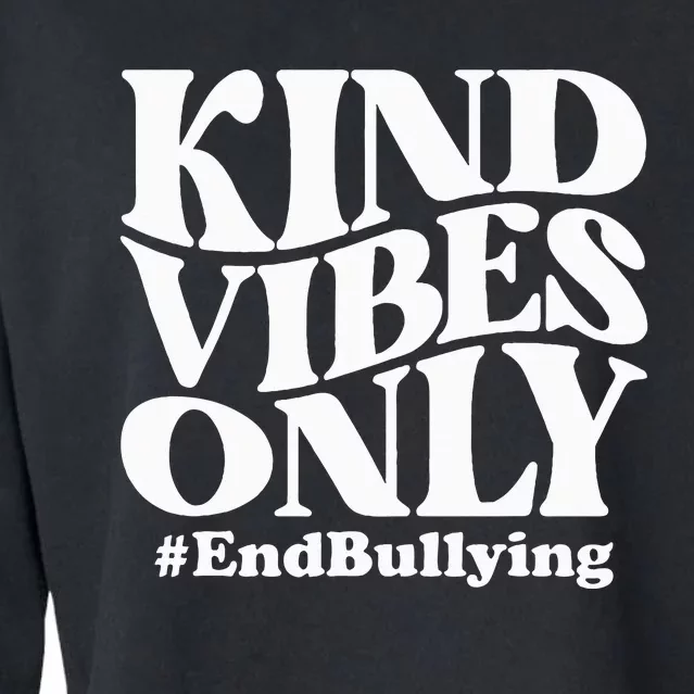 Unity Day Orange Anti Bullying Awareness Cropped Pullover Crew