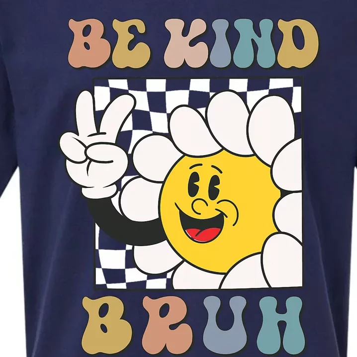 Unity Day Orange Women Teacher Be Kind Bruh Orange Groovy Sueded Cloud Jersey T-Shirt