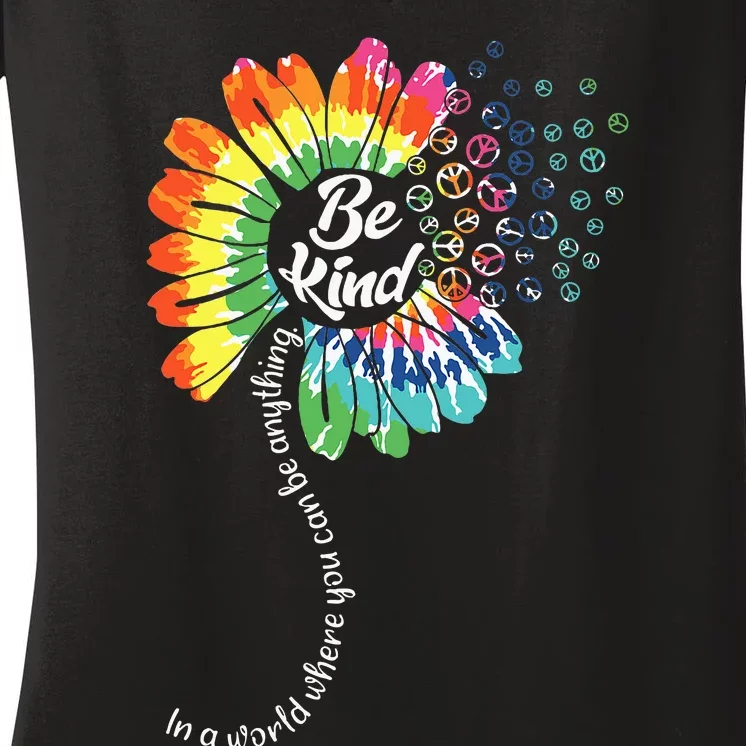 UNITY DAY Orange Anti Bullying Be Kind Kindness Matter Women's V-Neck T-Shirt