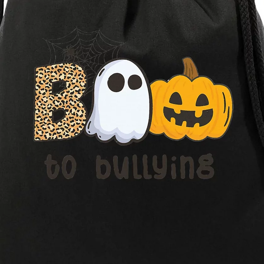 UNITY DAY Orange Anti Bullying Boo To Bullying Drawstring Bag