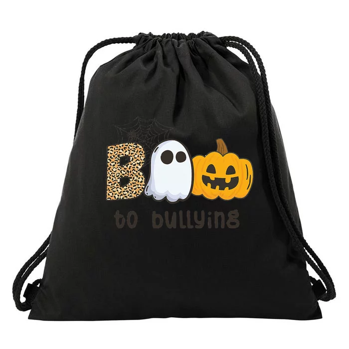 UNITY DAY Orange Anti Bullying Boo To Bullying Drawstring Bag