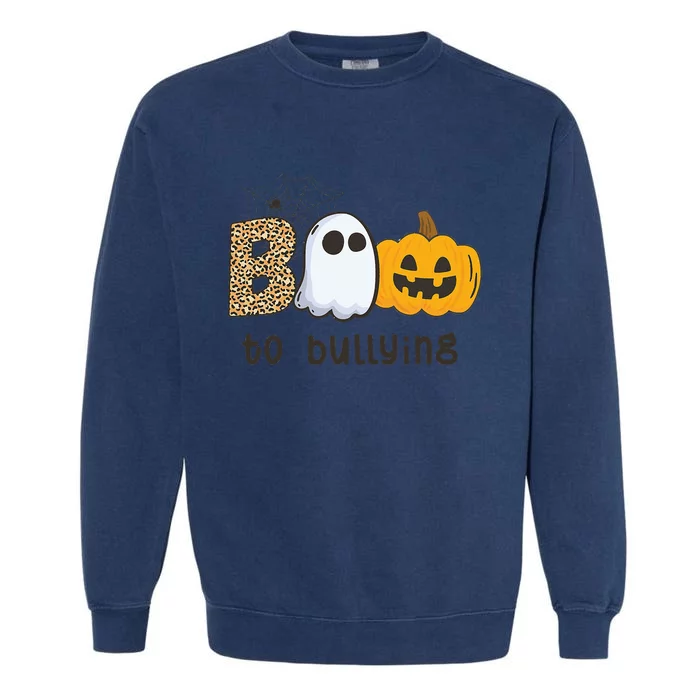 UNITY DAY Orange Anti Bullying Boo To Bullying Garment-Dyed Sweatshirt