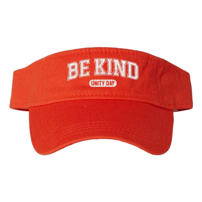 Unity Day Orange Anti Bullying Be Kind Kindness Valucap Bio-Washed Visor