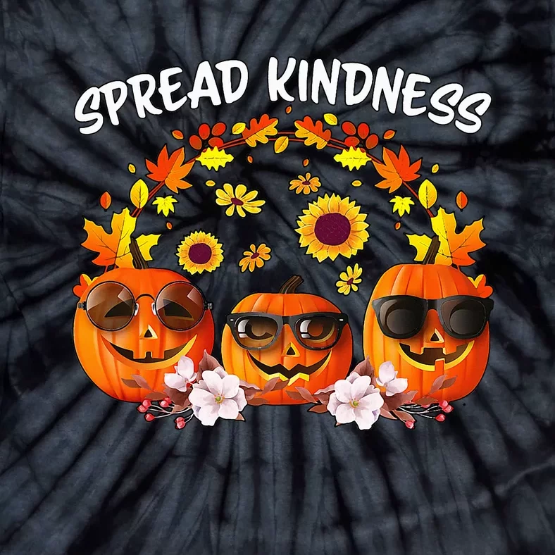 Unity Day Orange Spread Kindness Anti Bullying Pumpkin Tie-Dye T-Shirt