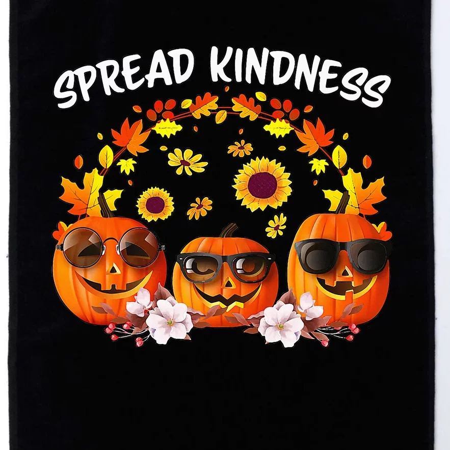 Unity Day Orange Spread Kindness Anti Bullying Pumpkin Platinum Collection Golf Towel