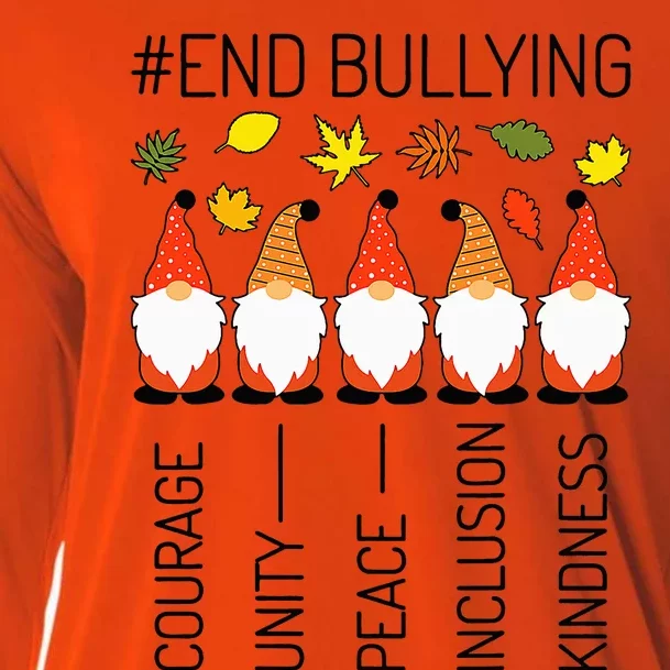 Unity Day Orange Anti Bullying Prevention No Bullying Cooling Performance Long Sleeve Crew