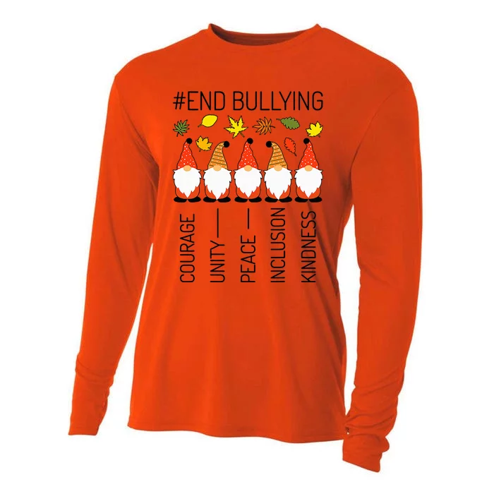 Unity Day Orange Anti Bullying Prevention No Bullying Cooling Performance Long Sleeve Crew