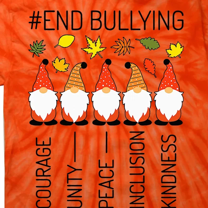 Unity Day Orange Anti Bullying Prevention No Bullying Tie-Dye T-Shirt