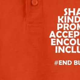 Unity Day Orange Share Kindness Anti Bullying Dry Zone Grid Performance Polo