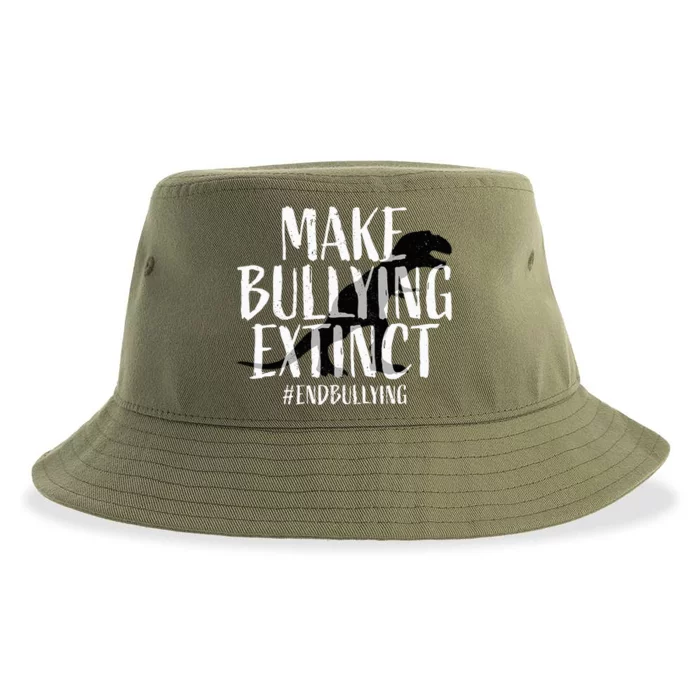 Unity Day Orange Make Bullying Extinct Anti Bullying Sustainable Bucket Hat