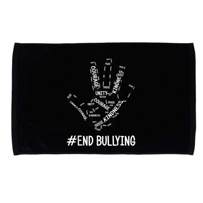 Unity Day Orange 2022 Anti Bullying Love Sign Language Microfiber Hand Towel