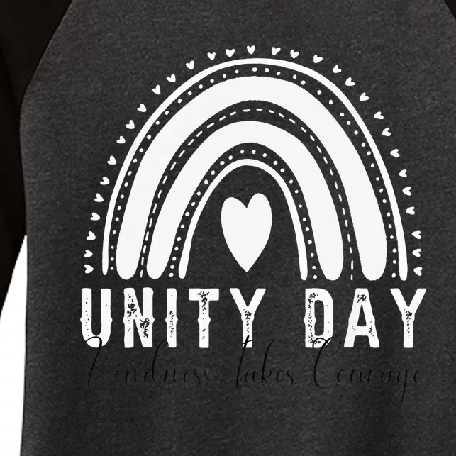 Unity Day Orange Unity Day Orange Anti Bullying Women's Tri-Blend 3/4-Sleeve Raglan Shirt