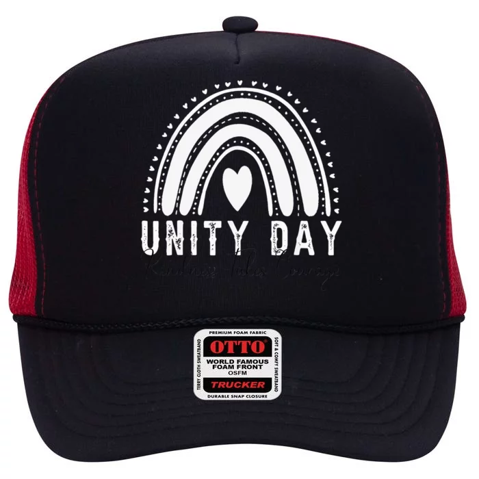 Unity Day Orange Unity Day Orange Anti Bullying High Crown Mesh Trucker Hat