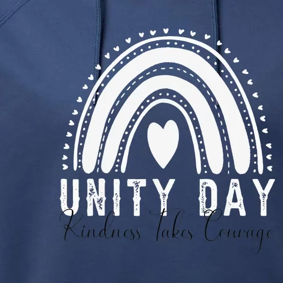 Unity Day Orange Unity Day Orange Anti Bullying Performance Fleece Hoodie