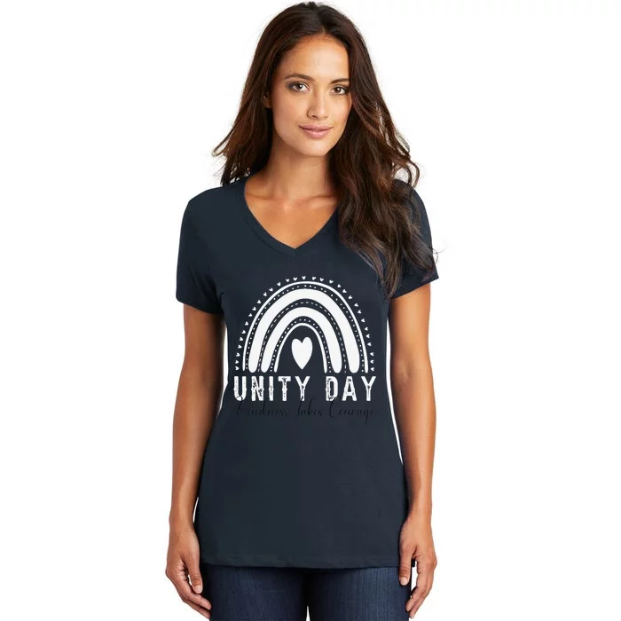 Unity Day Orange Unity Day Orange Anti Bullying Women's V-Neck T-Shirt