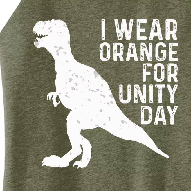 Unity Day Orange Unity Day Dinosaur Women’s Perfect Tri Rocker Tank