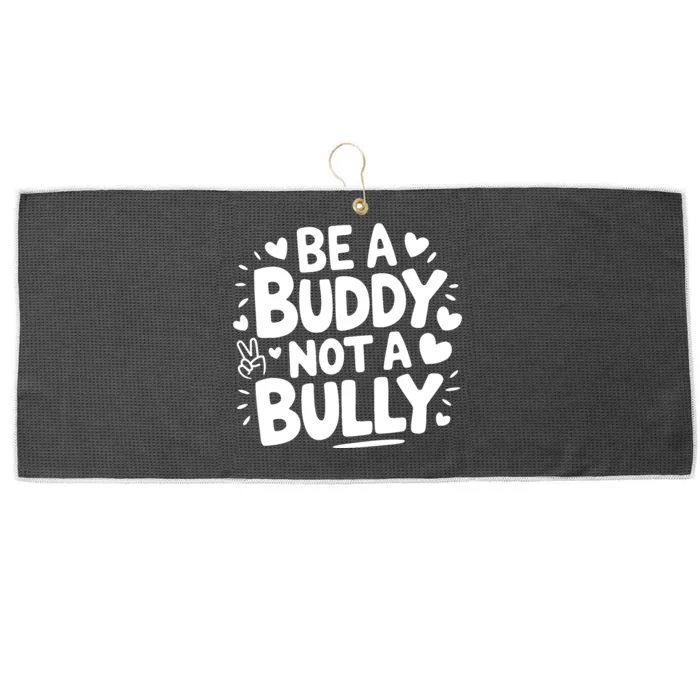 Unity Day Orange Anti Bullying Be A Buddy Not A Bully Large Microfiber Waffle Golf Towel