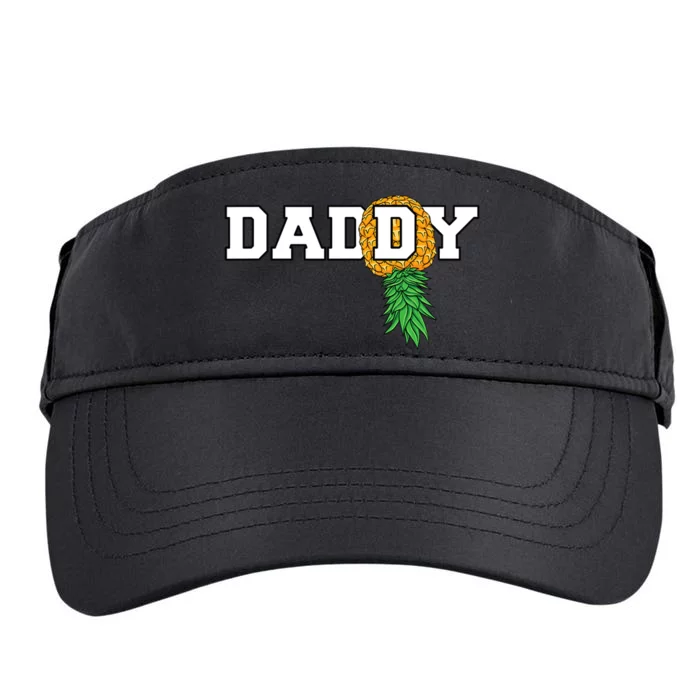 Upside Down Pineapple Swinger Daddy Men Adult Drive Performance Visor