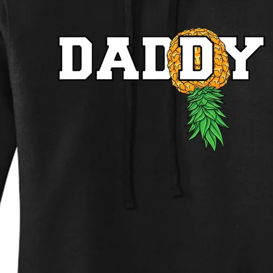 Upside Down Pineapple Swinger Daddy Men Women's Pullover Hoodie