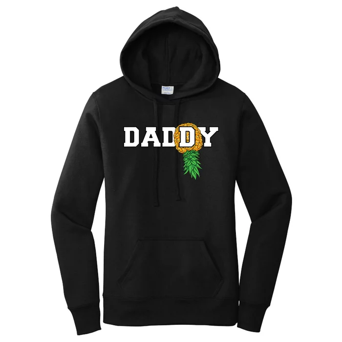 Upside Down Pineapple Swinger Daddy Men Women's Pullover Hoodie