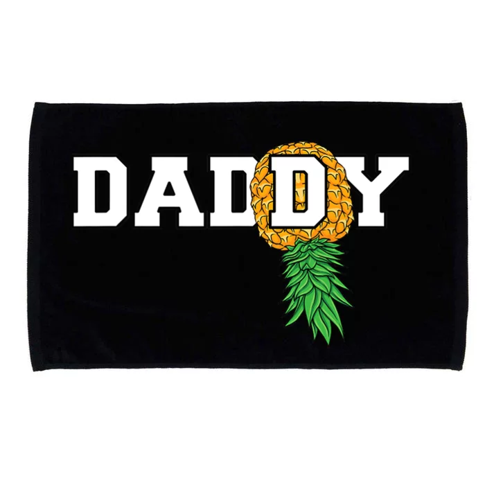 Upside Down Pineapple Swinger Daddy Men Microfiber Hand Towel