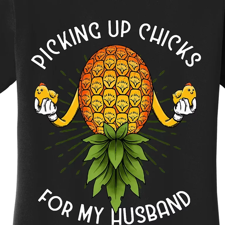 Upside Down Pineapple Swinger Wife Women's T-Shirt