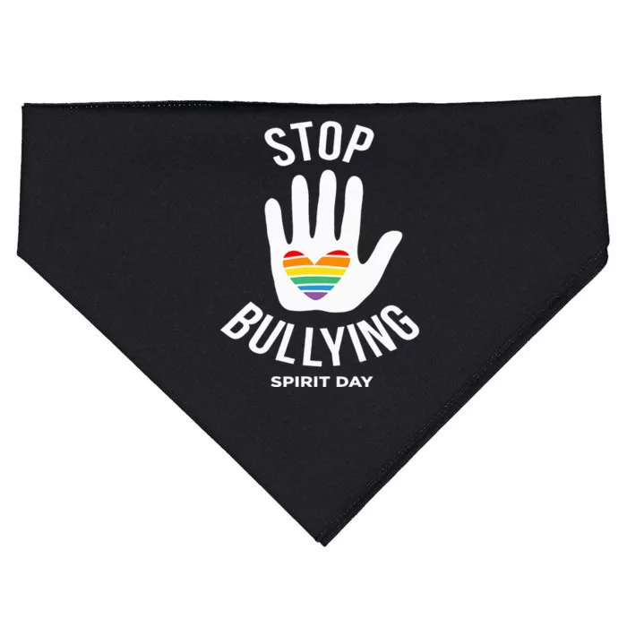 Unity Day Purple  Anti Bullying Stop Bullying Spirit Day USA-Made Doggie Bandana