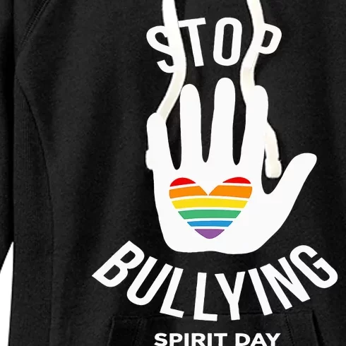 Unity Day Purple  Anti Bullying Stop Bullying Spirit Day Women's Fleece Hoodie