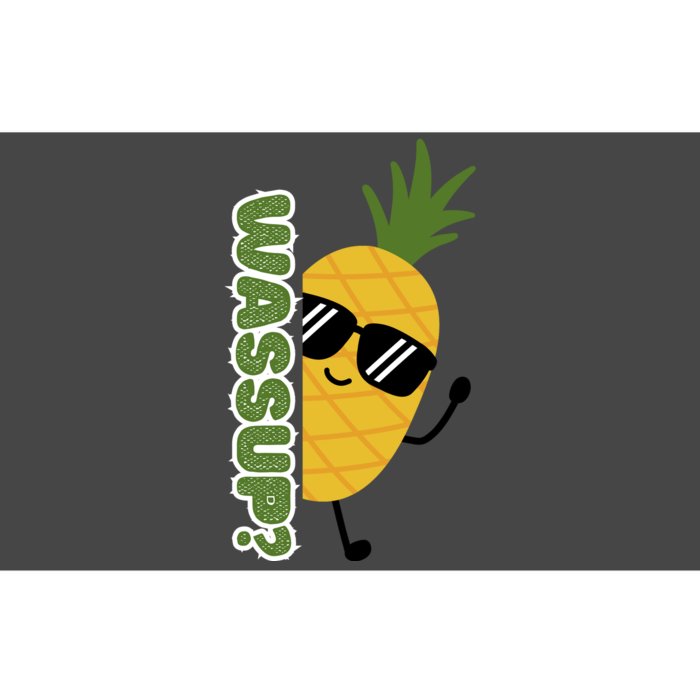 Upside Down Pineapple Bumper Sticker