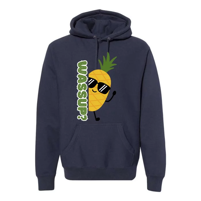 Upside Down Pineapple Premium Hoodie