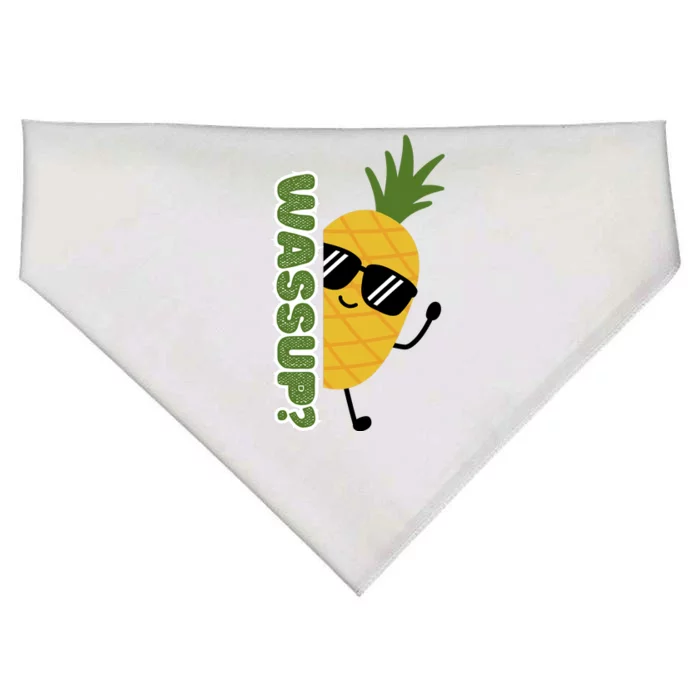 Upside Down Pineapple USA-Made Doggie Bandana