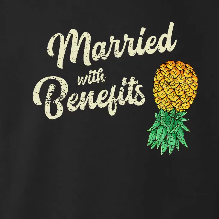 Upside Down Pineapple Married With Benefits Subtle Swinger Toddler Hoodie