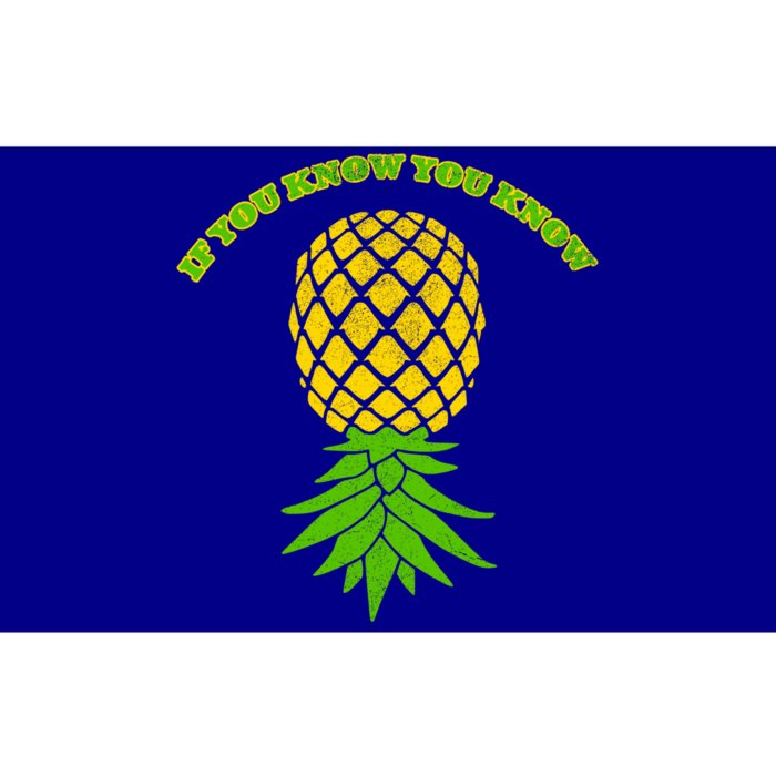 Upside Down Pineapple Gift Sharing Swinger Great Gift Bumper Sticker